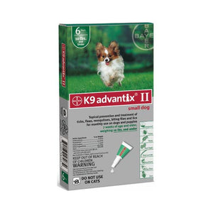 Flea and Tick Control for Dogs Under 10 lbs 6 Month Supply
