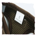 Load image into Gallery viewer, Inner Mesh Lining Of The Brown Corduroy Dog harness &amp; Leash Set 
