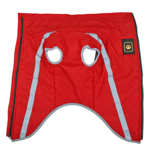 Red Outdoor Reflective Dog Vest