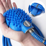 Load image into Gallery viewer, Portable Dog Bathing &amp; Massaging Shower Glove, Blue, 2.5M
