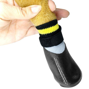 Rubber Doggy Socks, Black,1-6