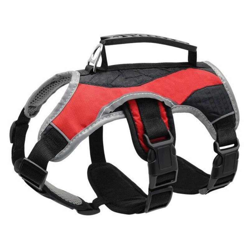  Red Reflective Training Dog Vest Harness