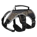 Load image into Gallery viewer, Gray Camouflage Reflective Training Dog Vest Harness
