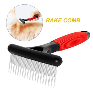 Rake Comb In Dog Grooming Set