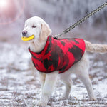 Load image into Gallery viewer, A Dog Wearing The Red Patterned Dog Vest
