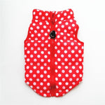 Load image into Gallery viewer, Dotted Red Colorful Dog Vest
