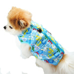 Load image into Gallery viewer, A Dog Wearing A Blue Colorful Dog Vest
