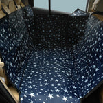 Load image into Gallery viewer, Blue Car Seat Back Cover Dog Mat Protector With Star Design

