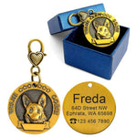 Load image into Gallery viewer,  Dog Breed Personalized ID Tag Welsh Corgi
