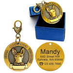 Load image into Gallery viewer,  Dog Breed Personalized ID Tag Bull Terrier
