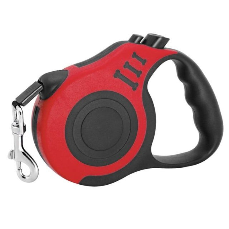 Red Retractable Dog Leash