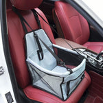 Load image into Gallery viewer, Gray Car Seat/Mesh Hammock For Dogs
