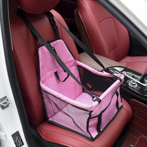 Pink Car Seat/Mesh Hammock For Dogs