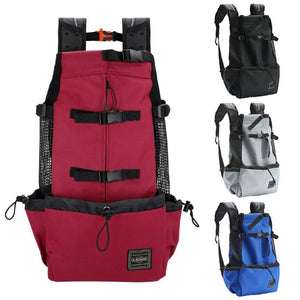 Colors Of The Big Dog Shoulder Backpack, Red, Black, Gray & Blue