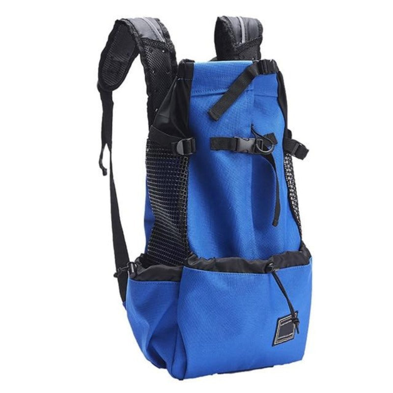 Blue Big Dog Shoulder Backpack