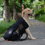 Load image into Gallery viewer, A Dog Inside The Black Big Dog Shoulder Backpack
