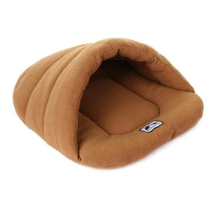 Brown Slipper Dog Sleeping Bag
