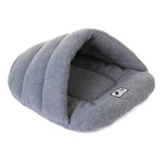 Load image into Gallery viewer, Gray Slipper Dog Sleeping Bag

