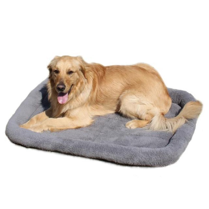 A Dog Laying On A Warm Cushion Doggy Bed