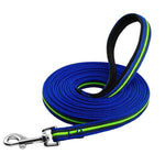 Load image into Gallery viewer, Blue-Green Long Training Dog Leash
