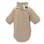 Load image into Gallery viewer,  Beige Classic Knit Warm Sweater
