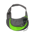 Load image into Gallery viewer, Green Sling Dog Tote
