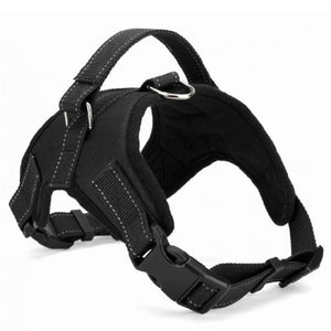 Black Heavy Duty Padded Dog harness